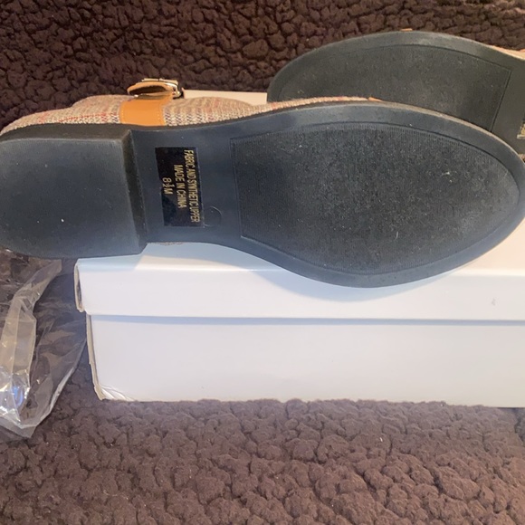 Plaid/peanut butter stylish ankle boots!  Very stylish! - Picture 5 of 10